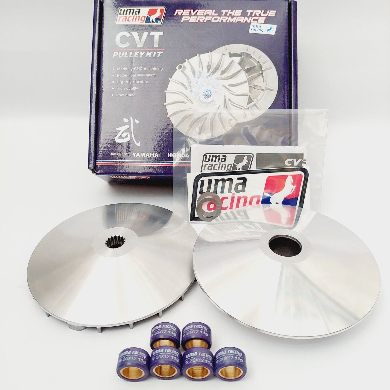 PULLEY SET YAMAHA AEROX NMAX WITH ROLLER UMA