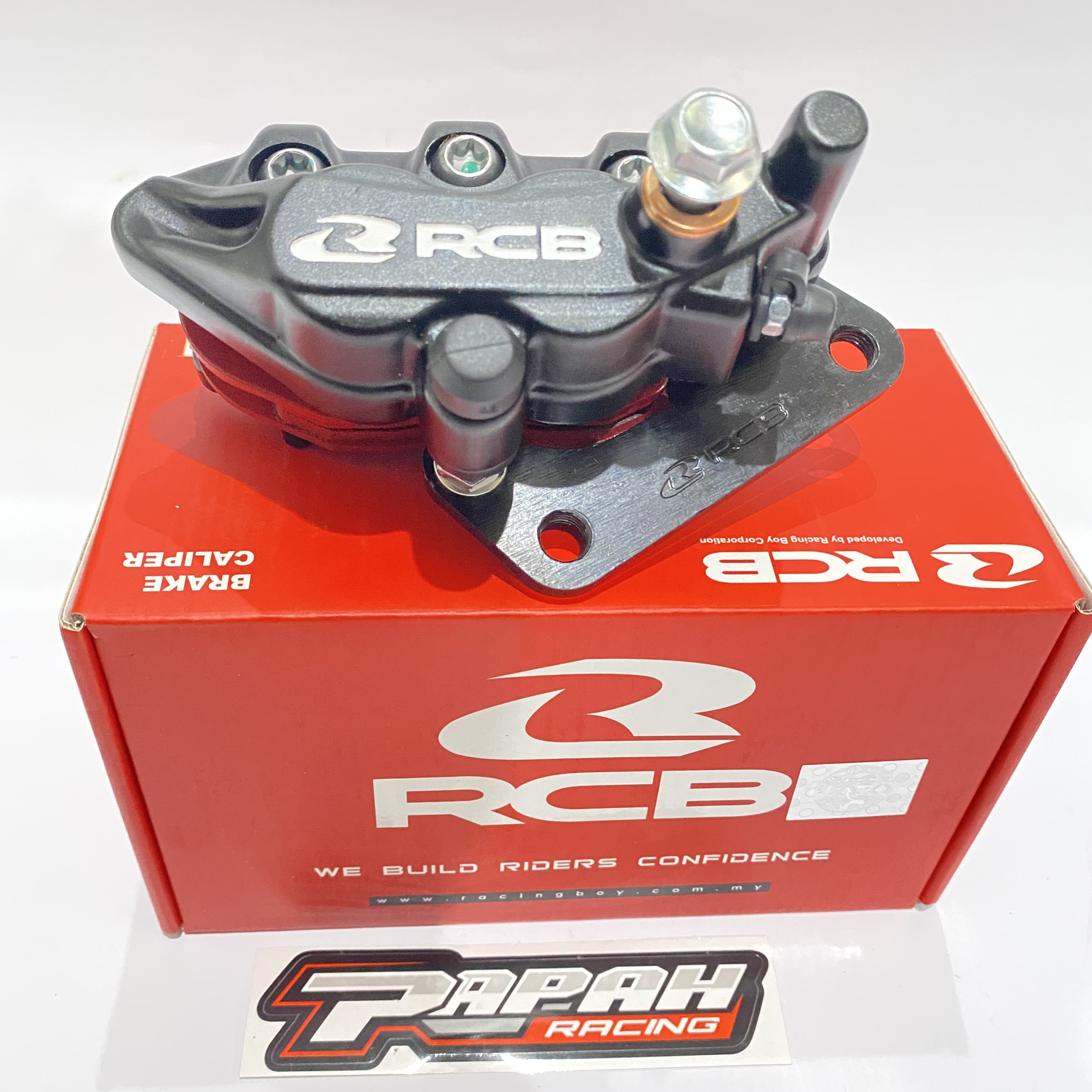 CALIPER REM DEPAN RCB MXKING NEW VIXION HITAM (BLACK)