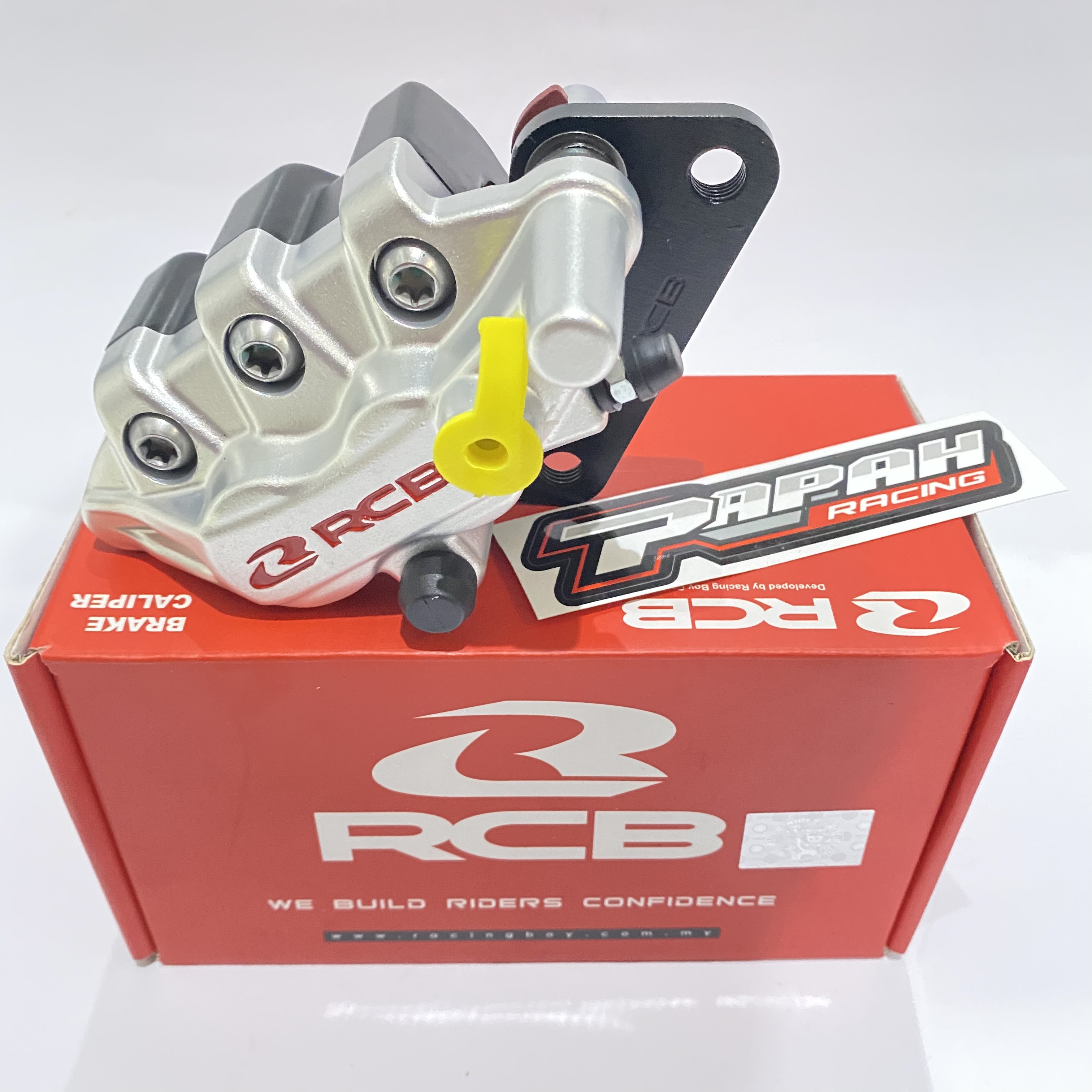 CALIPER REM DEPAN RCB MXKING VIXION NEW SILVER