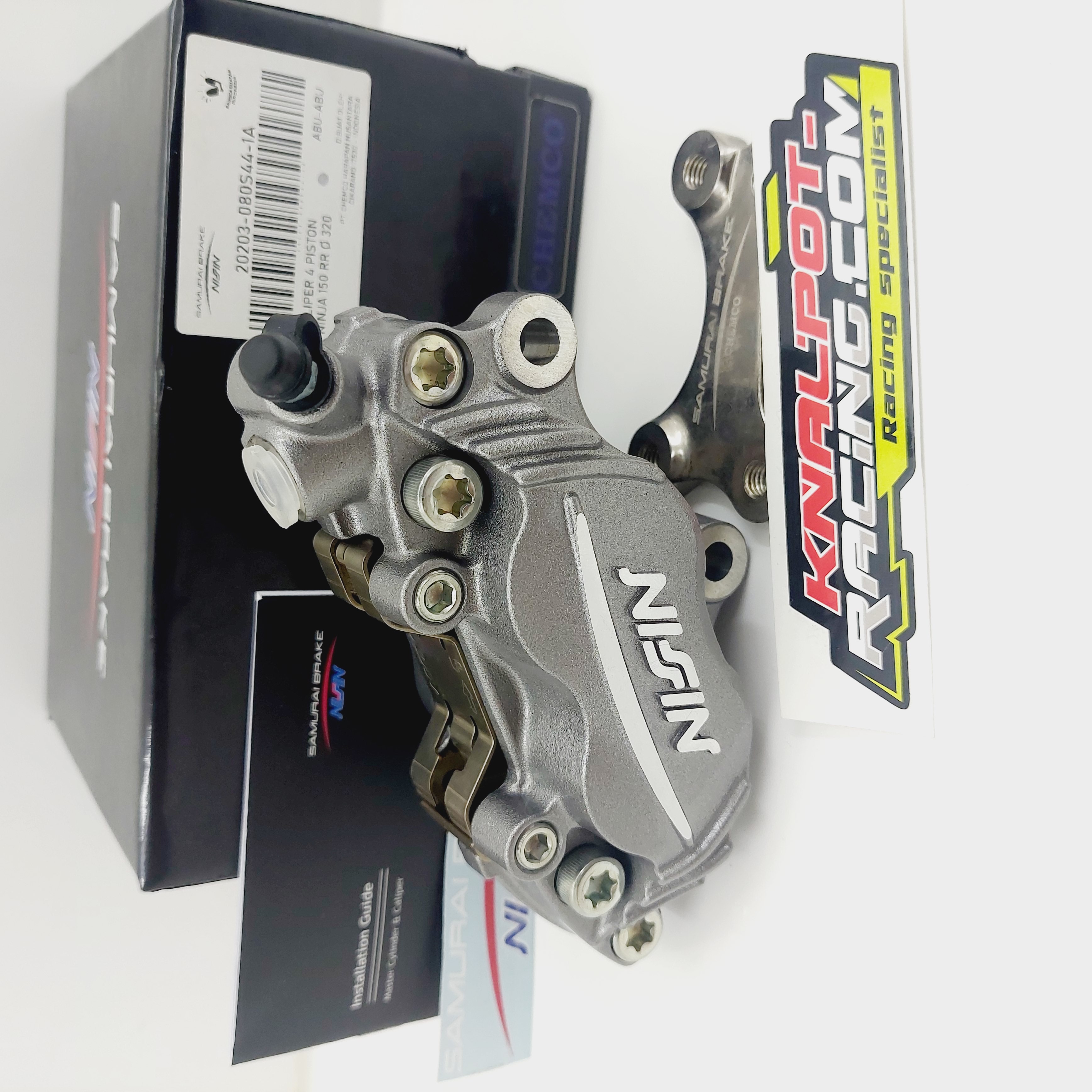 CALIPER KALIPER NISSIN SAMURAI 4P SILVER/ABU ABU/TITANIUM NINJA RR