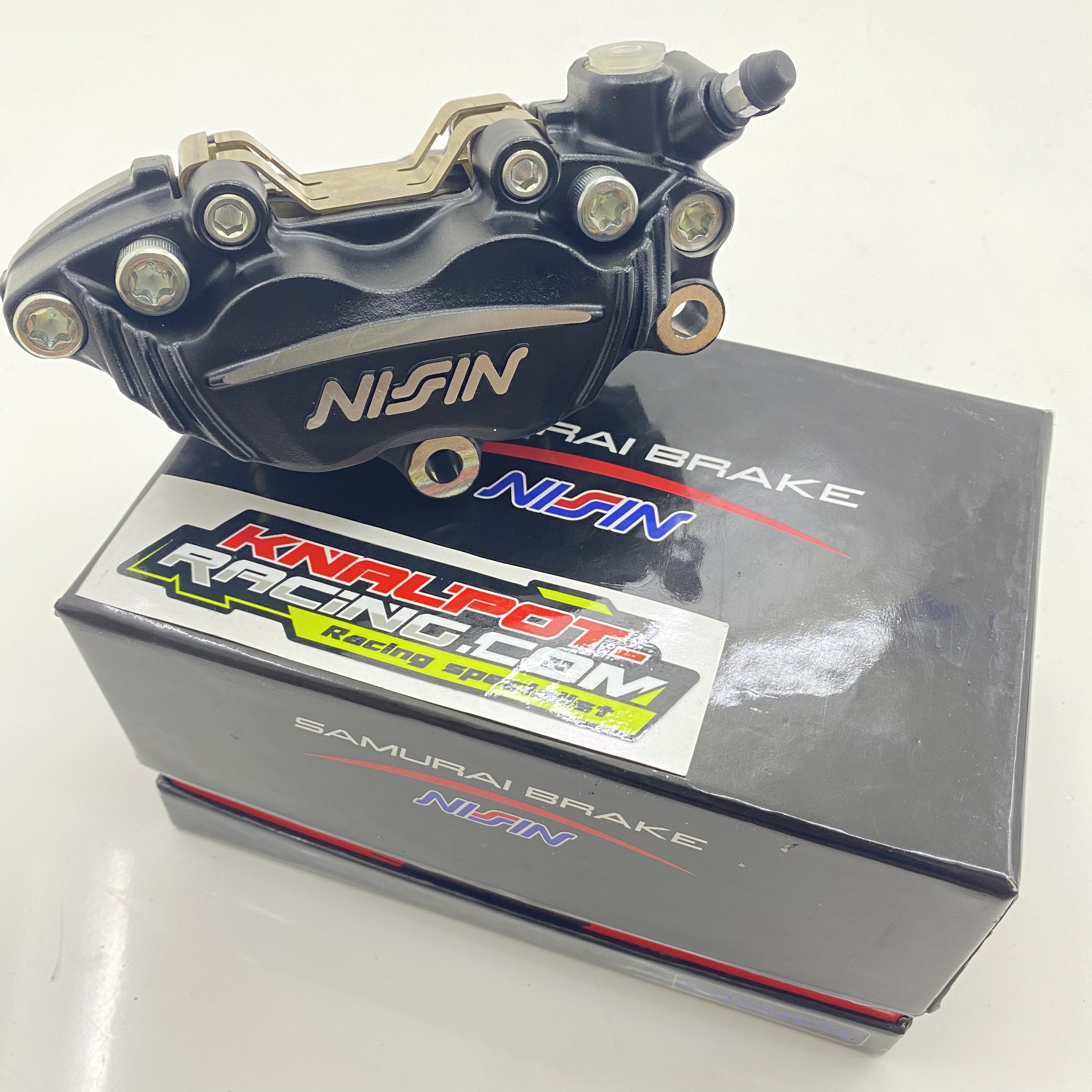 CALIPER KALIPER NISSIN SAMURAI 4P NINJA 320 BLACK/HITAM