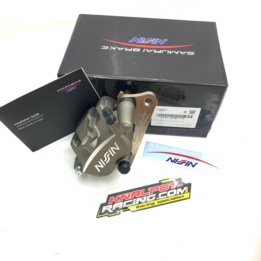 CALIPER KALIPER NISSIN SAMURAI 2P MIO STD TITANIUM