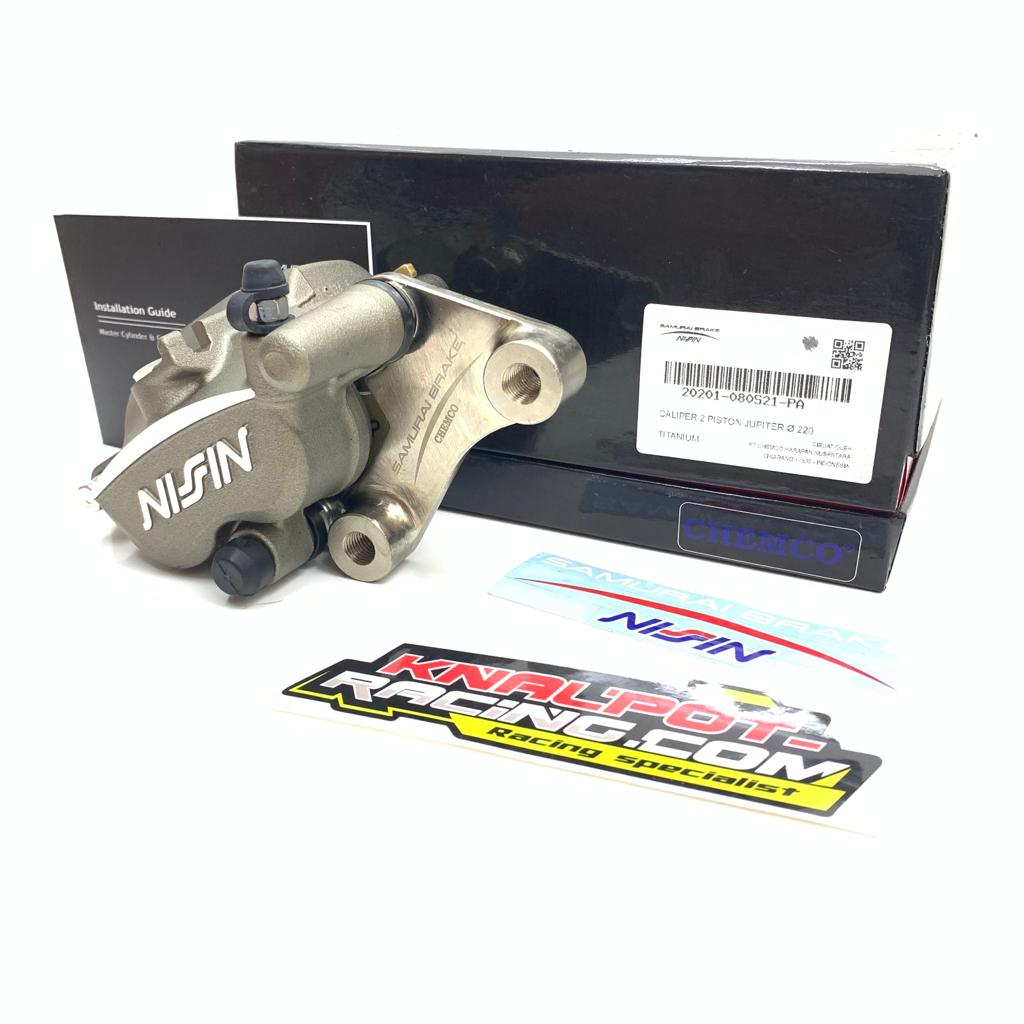 CALIPER KALIPER NISSIN SAMURAI 2P JUPITER Z/ RXKING 220MM TITANIUM