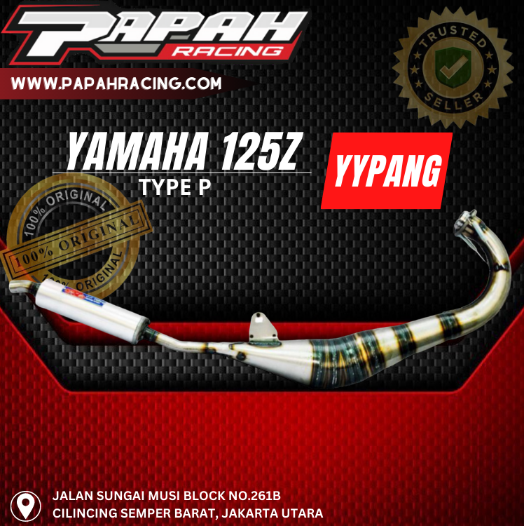 KNALPOT YYPANG YAMAHA 125Z TIPE P