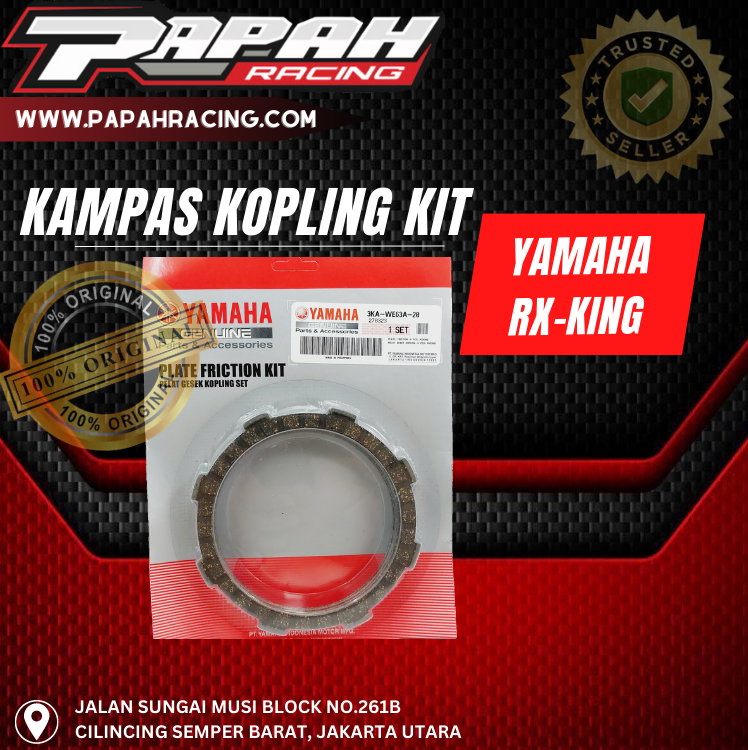 KAMPAS KOPLING KIT/SET YAMAHA RXKING