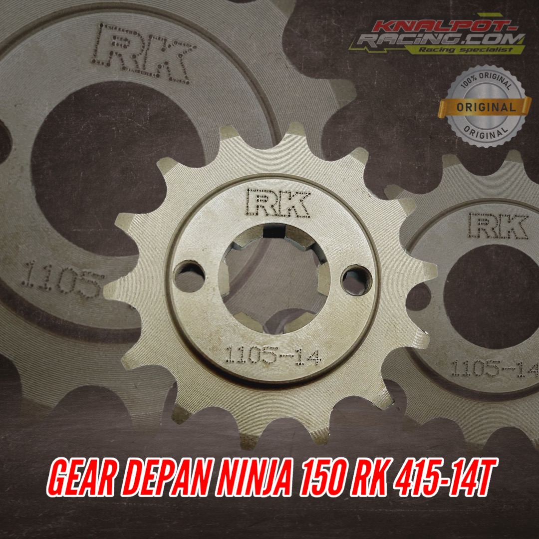 GEAR DEPAN RK 415-14T 