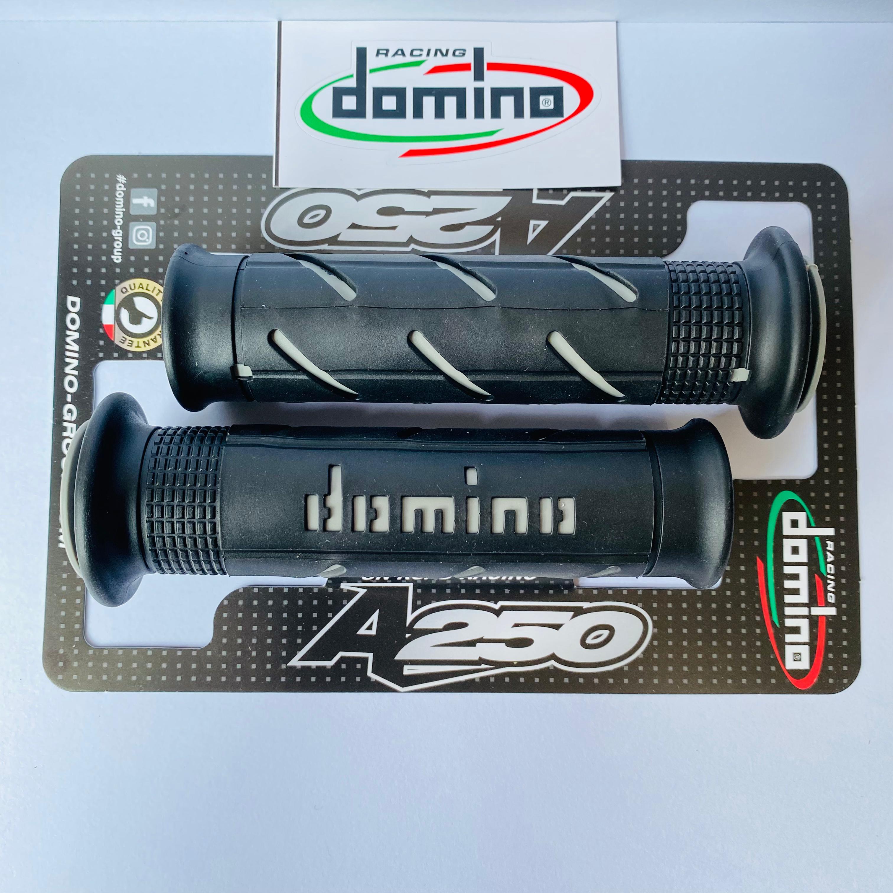 HANDGRIP GRIP DOMINO SUPER SOFT GRIPS BLACK GREY