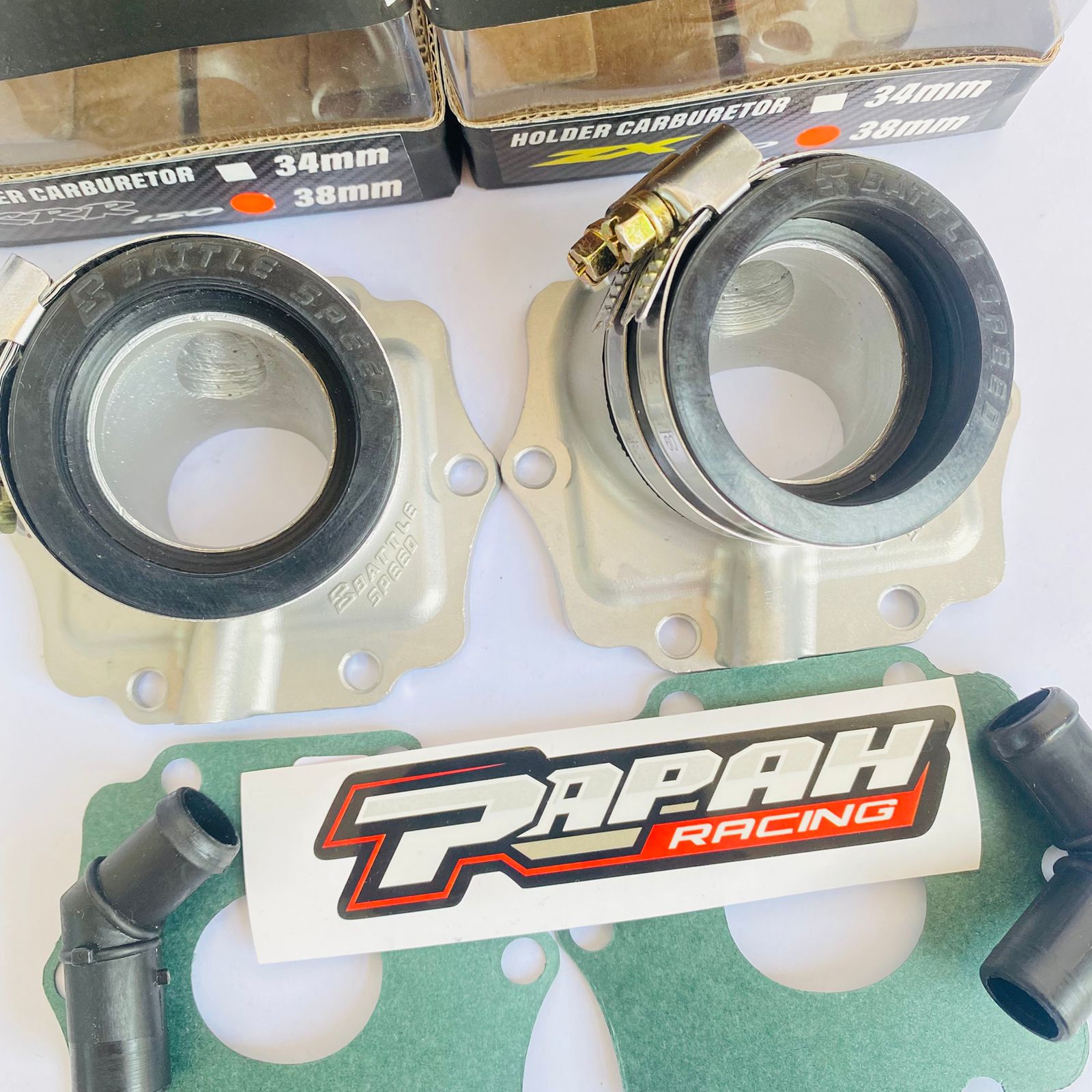 INTAKE MANIPOL NINJA RR/ZX 38MM BATTLESPEED
